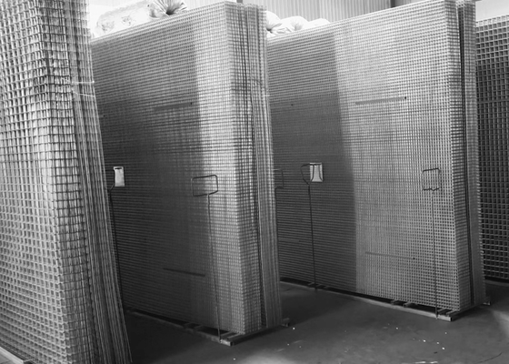 Painel de malha de arame soldado galvanizado por imersão a quente tamanho regular 2 x 2 polegadas