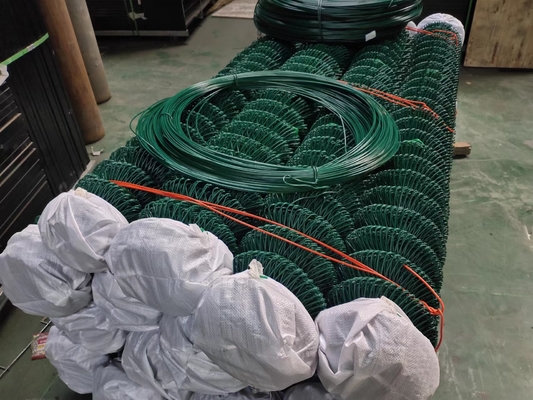 cerca galvanizada 2x2m For Sports Ground /Playground/Cons do elo de corrente de /PVC