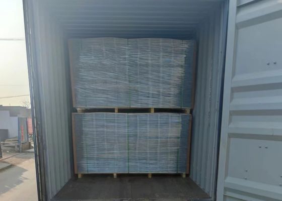 Trilhos soldados de aço inoxidável de Mesh Panels For Walkway Deck do fio do GV 3.0mm