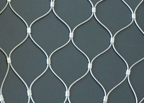 302 Rede de cabos de aço inoxidável flexível 7x19
