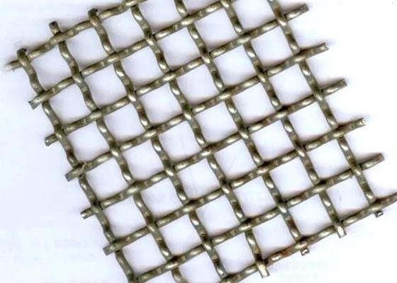 3x3 316 316L o fio frisado de aço inoxidável Mesh Plain/sarja tece