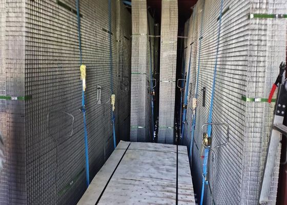 a polegada 3x3 de 1.2*1.8m soldou Mesh High Intensity de aço