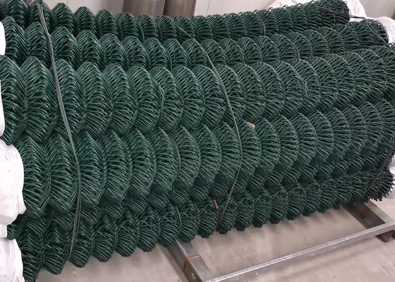 3 calibre de Diamond Cyclone Chain Wire Fencing 9 do pé