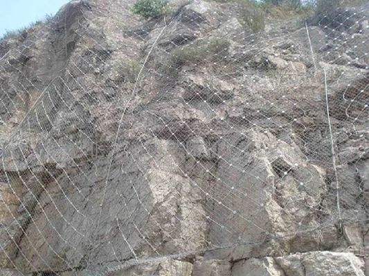 304 Ferrule Rope Mesh de aço inoxidável 7*7 7*19