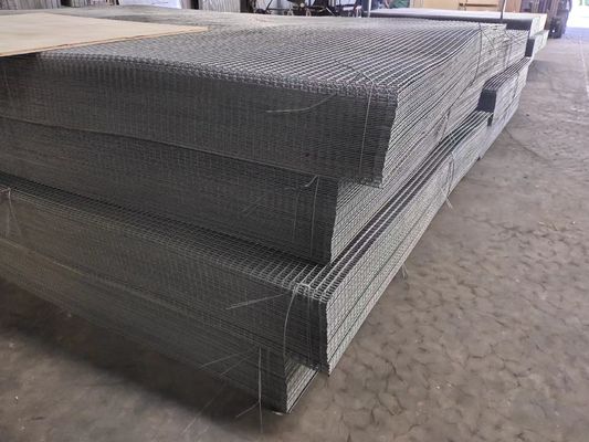 Painéis de vedação de malha de arame galvanizado soldado de carga pesada 1/2 polegada