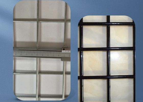 100 X 100 mm folhas de malha galvanizadas / painel de malha de arame soldado