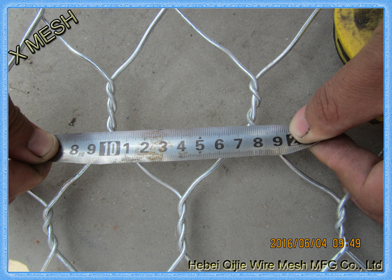 ASTM A975 Cestas de Gabion Soldadas Standard 80 X 100 Mm Mesh para Projetos de Controle de Erosão