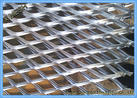 Diamond Hole Aluminum Flattened Folha Expandida 1.2 X 2.4m Superfície Natural