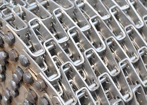 T-316 Cinturão transportador de malha de arame plano de aço inoxidável para assar alimentos