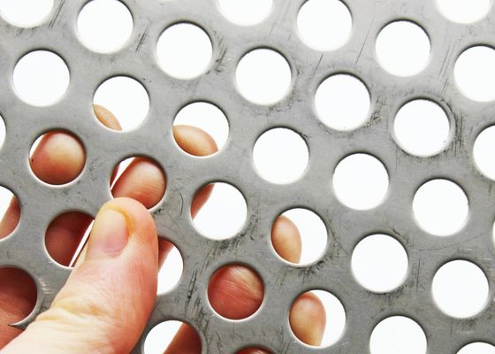 Chapas de telhado de metal perfurado Chapas de metal perfuradas Rede de tela de aço inoxidável