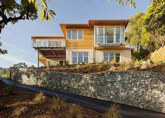 Cestas soldadas de Gabion com a parede de retenção galvanizada tampa do fio