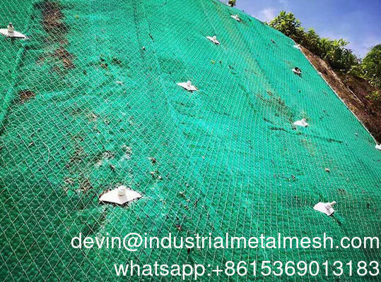 Malha de Alta Tensão Tecco na Estabilização de Taludes