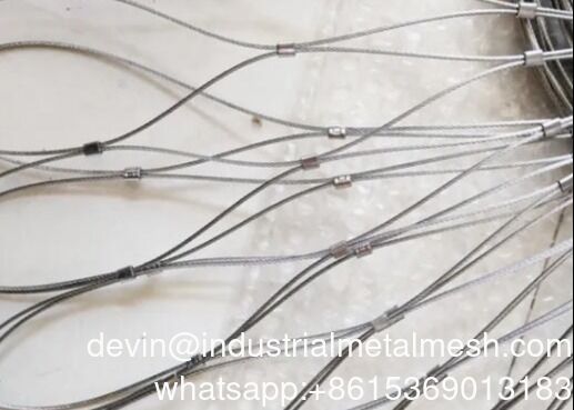 Promoção Flexível de Malha de Corda de Aço Inoxidável Malha de Corda de Arame