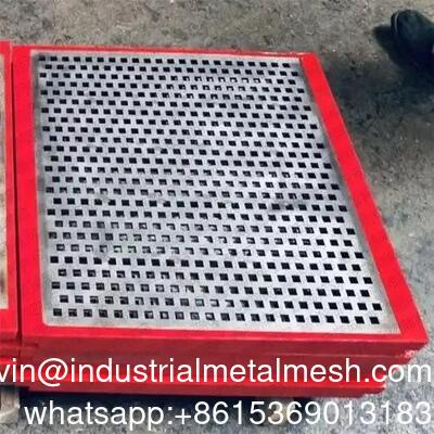 High Performance Dewatering Screens Polyurethane Edged Screen Panels for Screening Sand and Minerals
