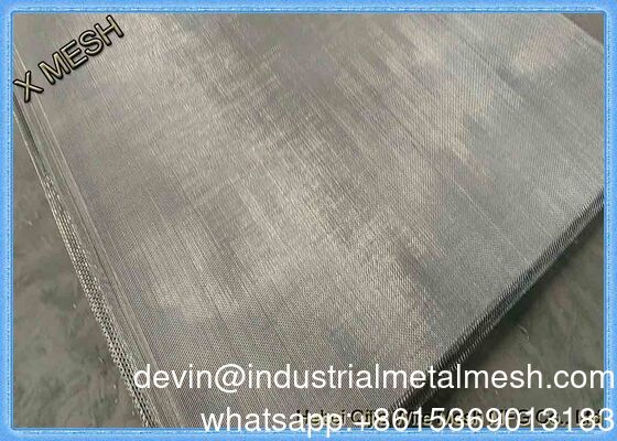 Tela de filtro de aço inoxidável AISI304 Malha holandesa reversa 4 8 20 100 120 200 250 Malha de filtro de aço inoxidável tecida