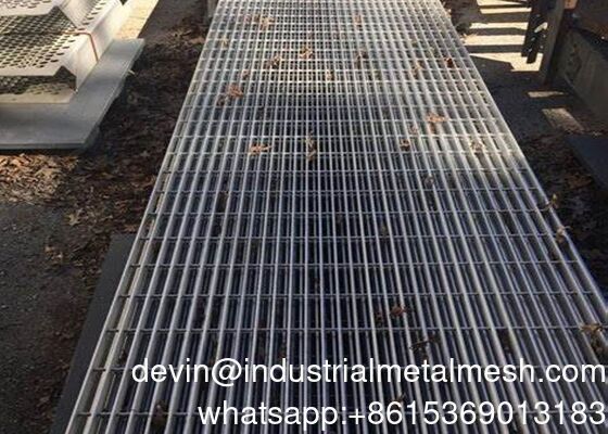 Grelha Metálica Drenante de Aço Galvanizado Q235/Q345 com Prevenção de Ferrugem