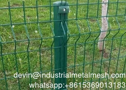 Fabricante de painéis de vedação de malha de segurança de vedação de arame elétrico curvo 3D