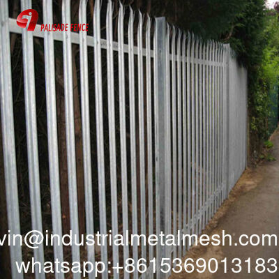 Painel de cerca de metal galvanizado a quente com imersão a quente, cerca de aço europeia