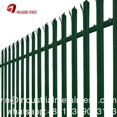 Sistema de Cercas de Segurança Palisada em Metal com Formato D e W