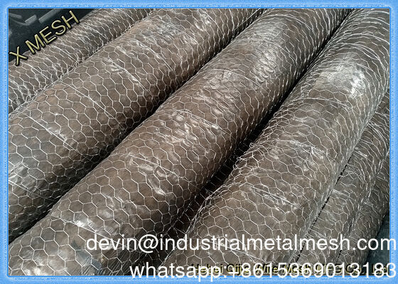 Tela hexagonal revestida de PVC Tela hexagonal revestida de PVC