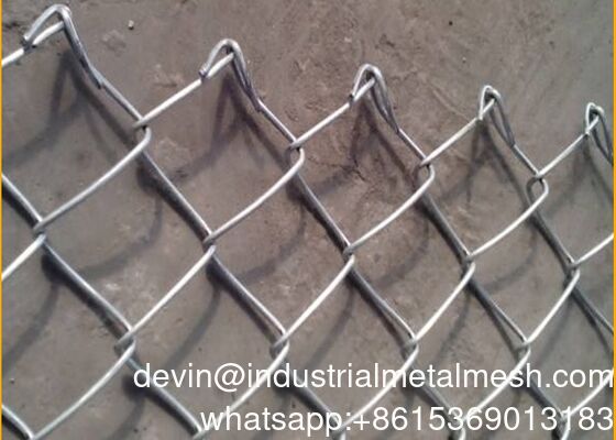 Hot ISO9001, SGS, BV Decorative Mesh Nigéria 8 pés de altura Chain Link Fence Roll