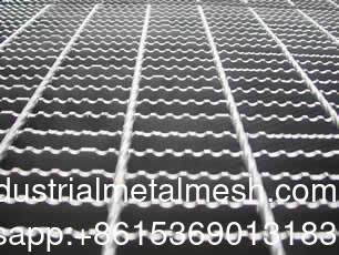 Grelha de aço galvanizado a quente Várias especificações Grelha de metal pesado Grelha de aço simples Tecido Soldado Técnica de malha personalizada