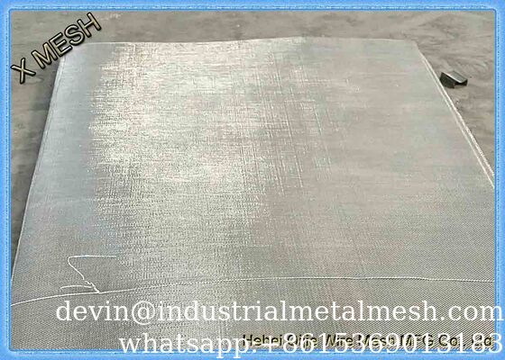 Malha de arame de aço inoxidável resistente a alta resistência e oxidação com SS304, SS316 e SS316L