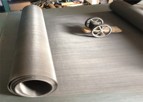 Rede de arame S4100 de aço inoxidável magnética no Weave de sarja da malha do estoque 60