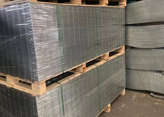 50mmx50mm de aço suaves 0.5mm galvanizou a rede de arame soldada