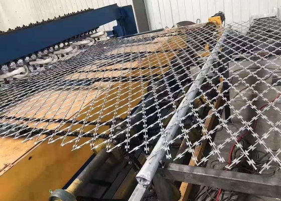 O fio galvanizado mergulhado quente Bto22 da lâmina soldou para a linha de calibre padrão estrada de ferro