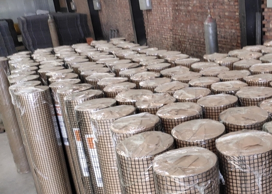 o quadrado 1/2x1/2 galvanizado 1x1 de 0.5-2mm soldou o fio Mesh Rolls