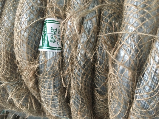 O fio galvanizado mergulhado elétrico e quente de BWG22/Pvc revestiu o fio/fio recozido preto