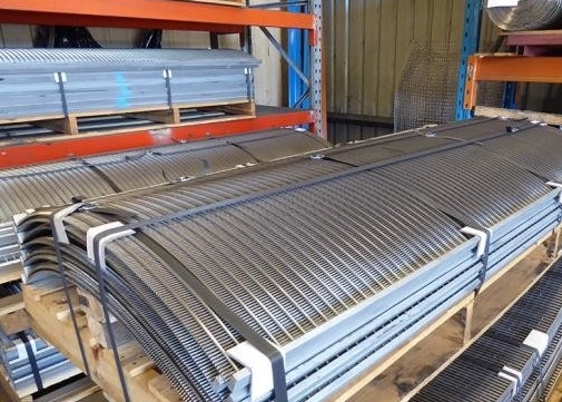 Tela de fio de aço inoxidável Johnson Gravel Welding Panel da cunha do GV 321 resistentes do fio de V