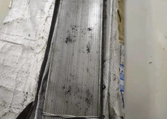 furo redondo da folha perfurada de aço inoxidável da largura do furo 80mm de 0.8mm