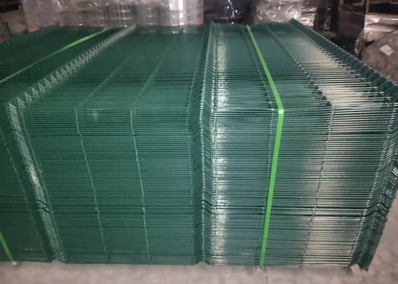 O Pvc revestiu o painel 3d de dobra curvou o fio soldado Mesh Fence