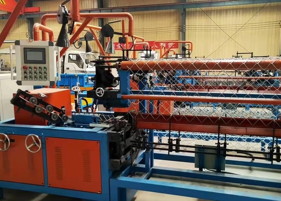 Cerca automática Machine do elo de corrente do écran sensível dobro da largura do fio 3m
